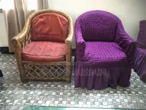 2 Large Cane Sofas for Sale