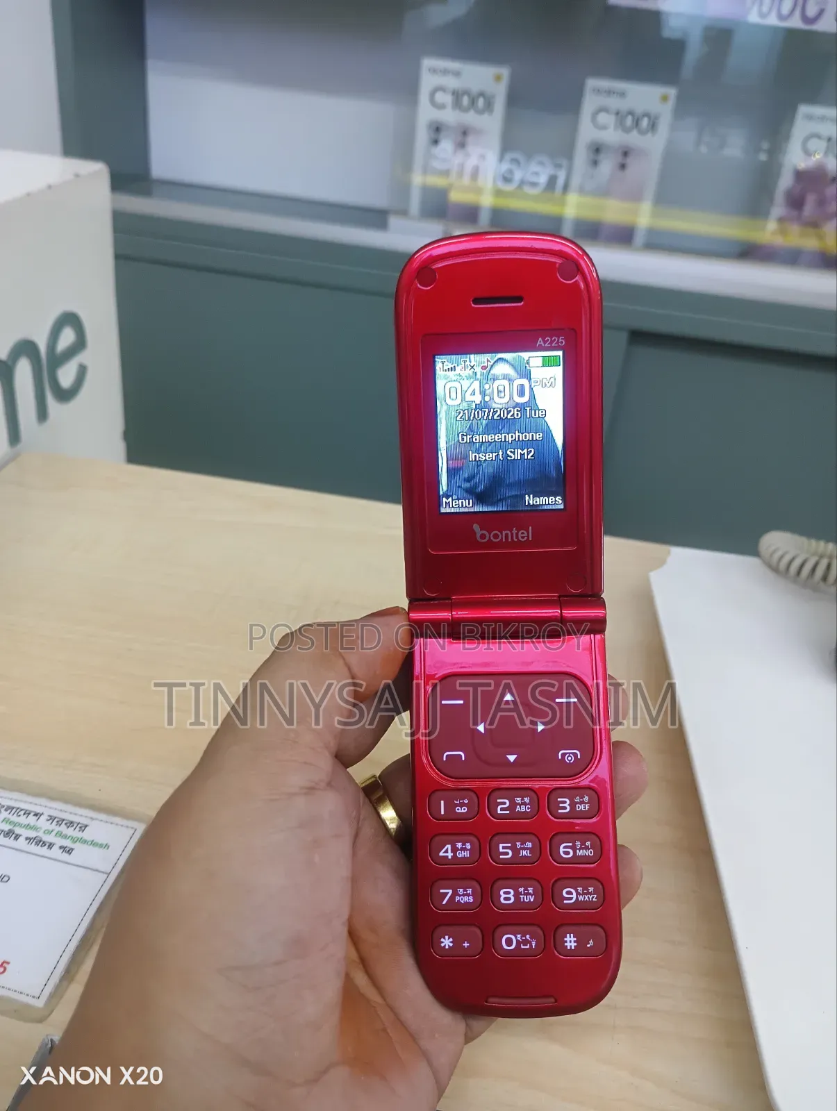 Bontel A225 32 GB Red