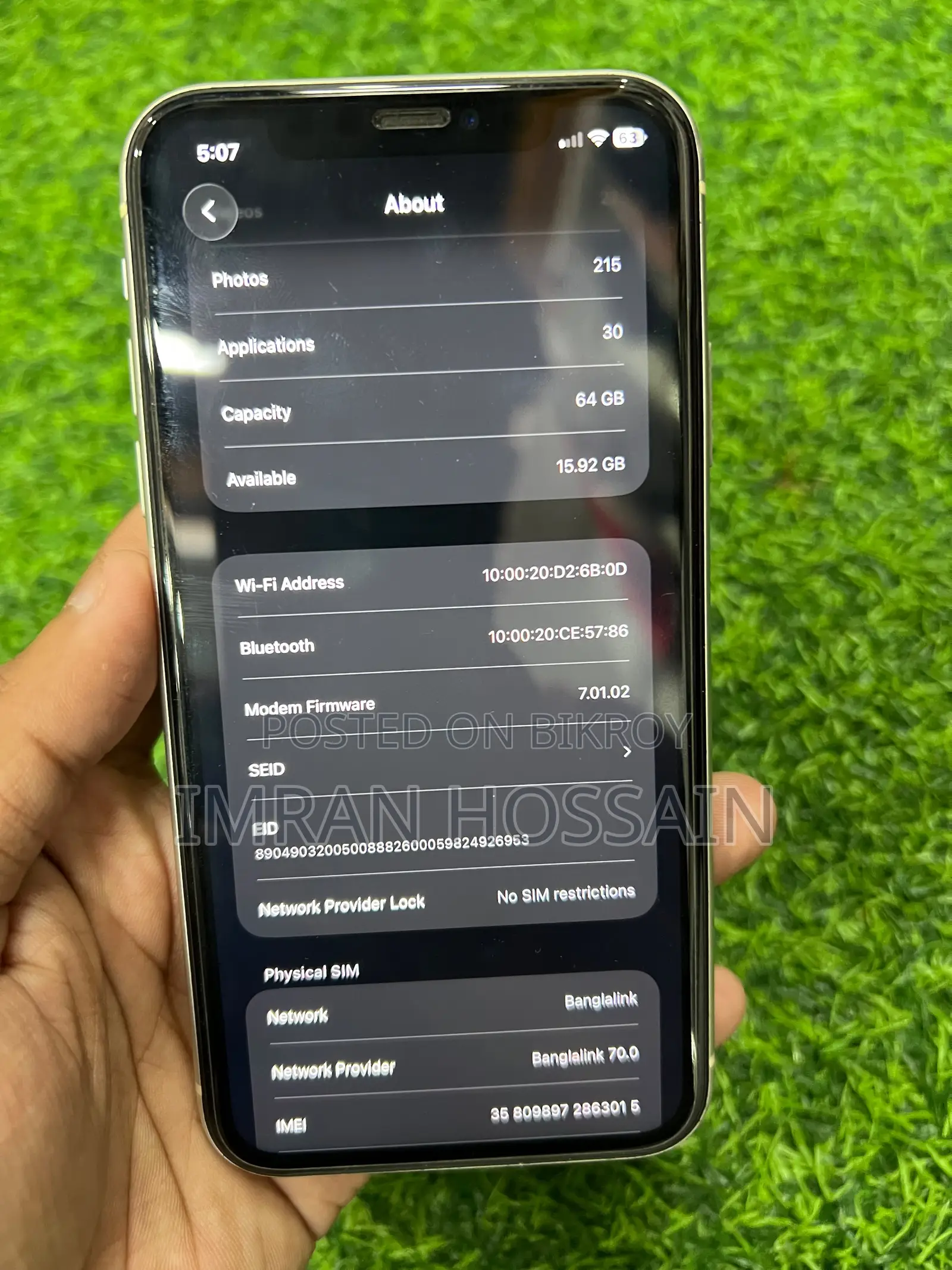 Apple iPhone 11 64 GB White