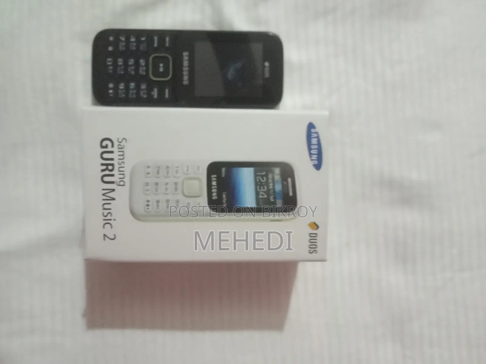New Samsung Guru Music 2 Black