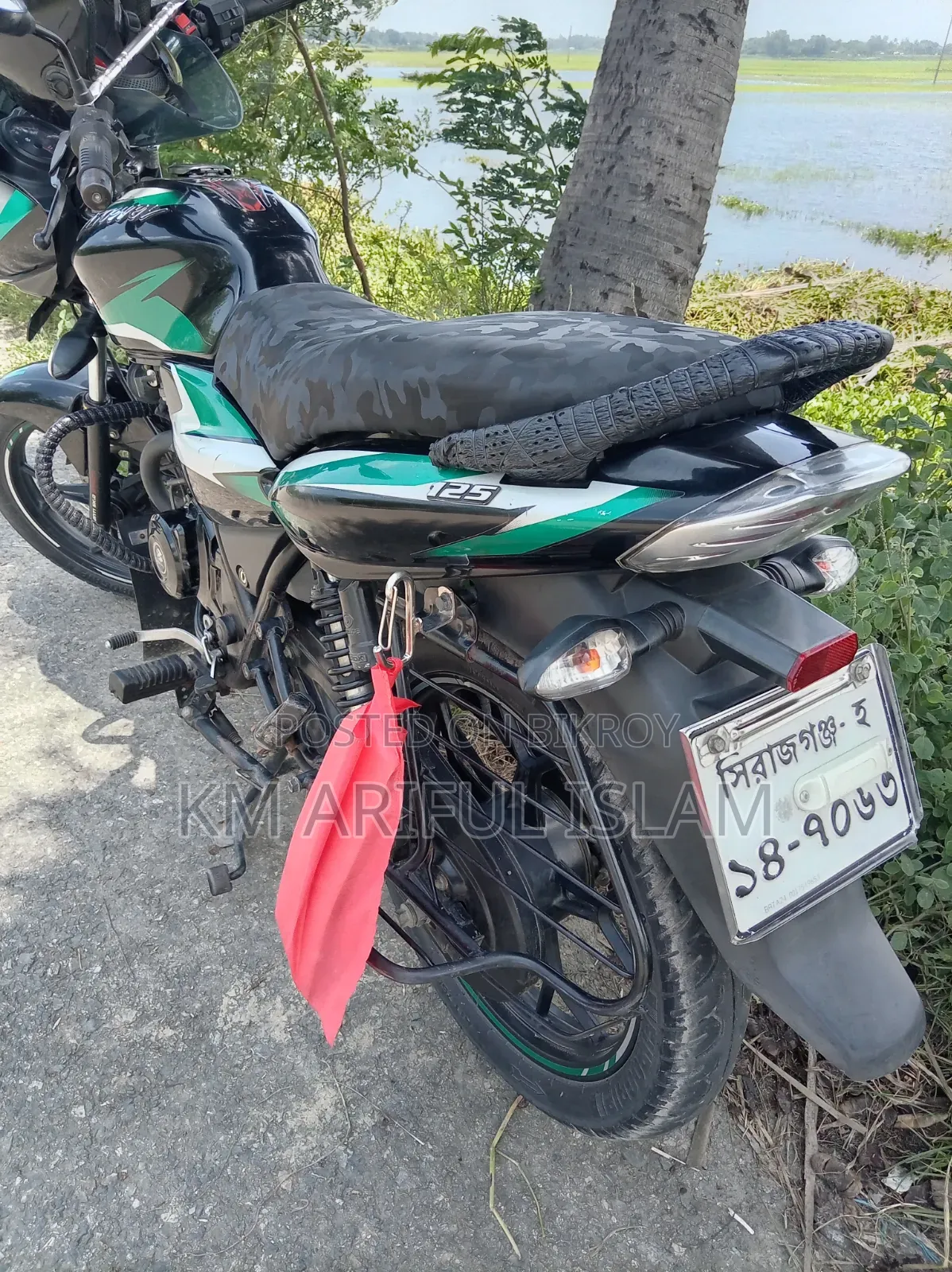 বাজাজ ডিসকভার ১২৫ ২০২৩ সবুজ