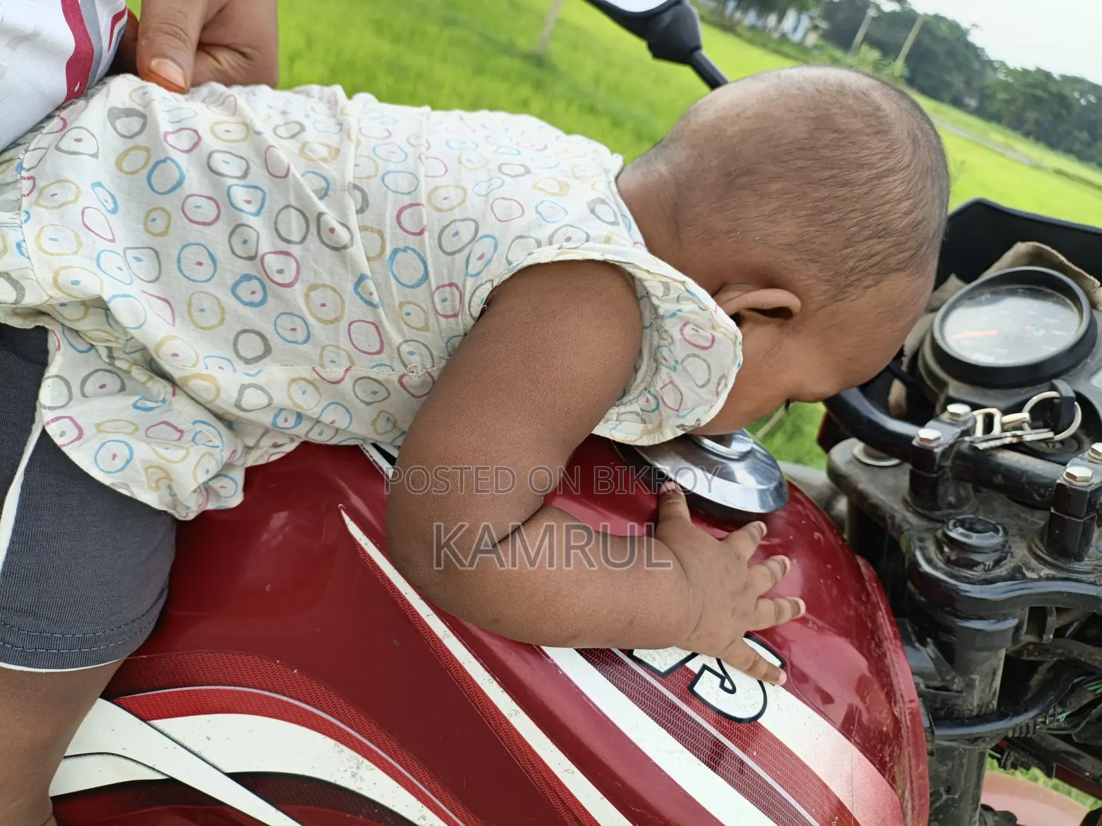 TVS Metro 2017 Red