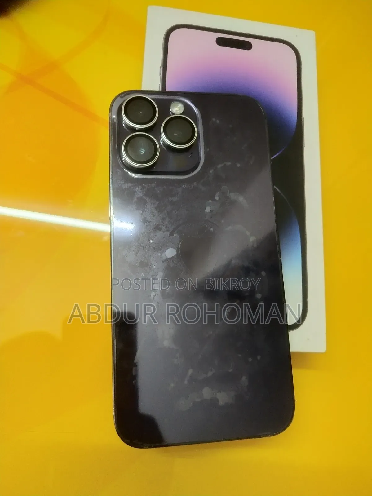 অ্যাপল আইফোন ১৪ প্রো ম্যাক্স ১২৮ জিবি পার্পল