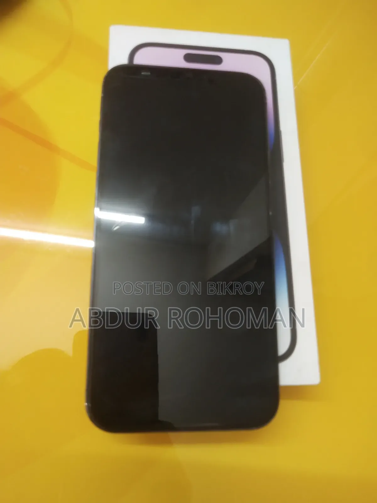 অ্যাপল আইফোন ১৪ প্রো ম্যাক্স ১২৮ জিবি পার্পল