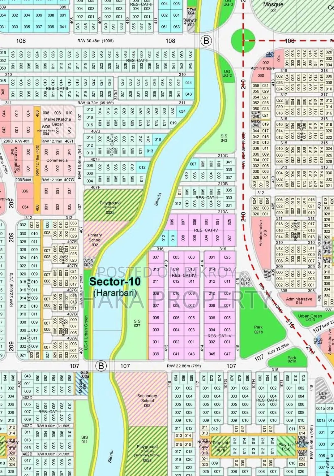 300ft Expressway 5 Katha North at Sector 10