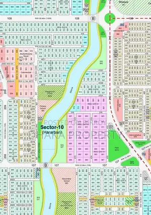 300ft Expressway 5 Katha North at Sector 10