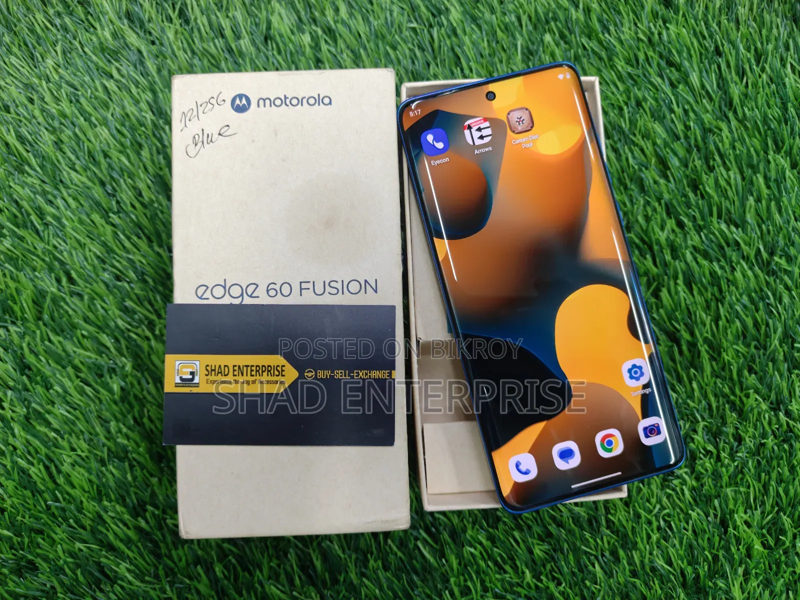 Motorola Edge 60 Fusion 256 GB Blue