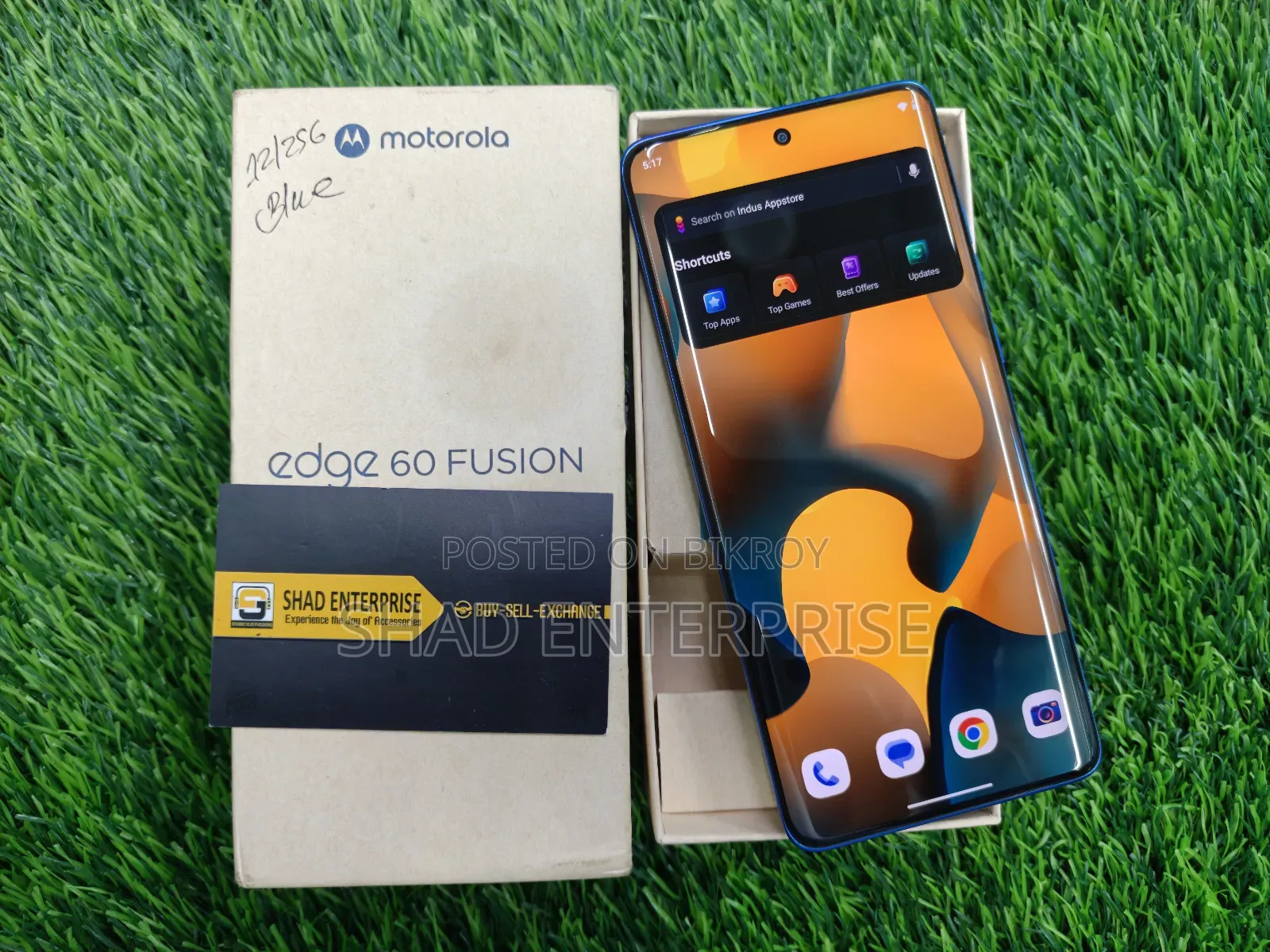 Motorola Edge 60 Fusion 256 GB Blue