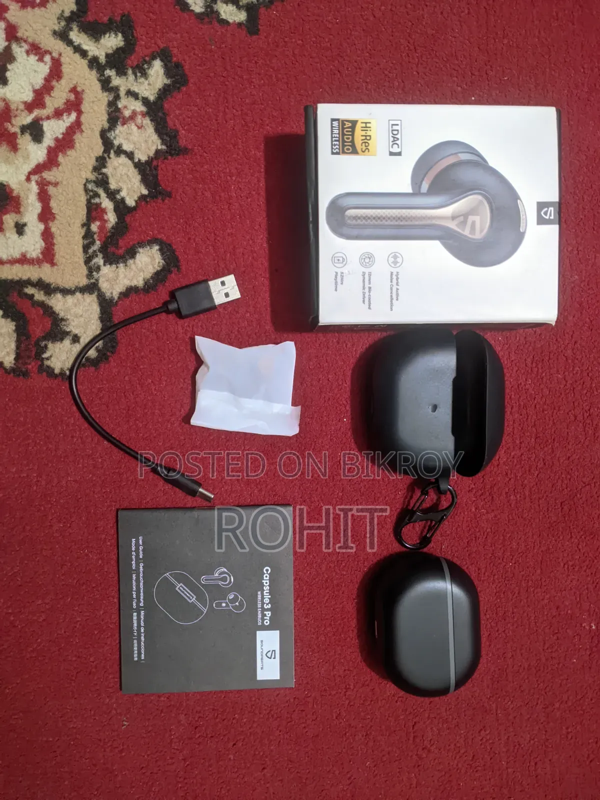 SoundPEATS Capsule3 Pro Hybrid ANC Wireless Earbuds
