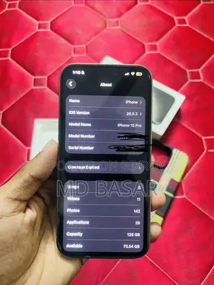 Apple iPhone 15 Pro 128 GB Silver