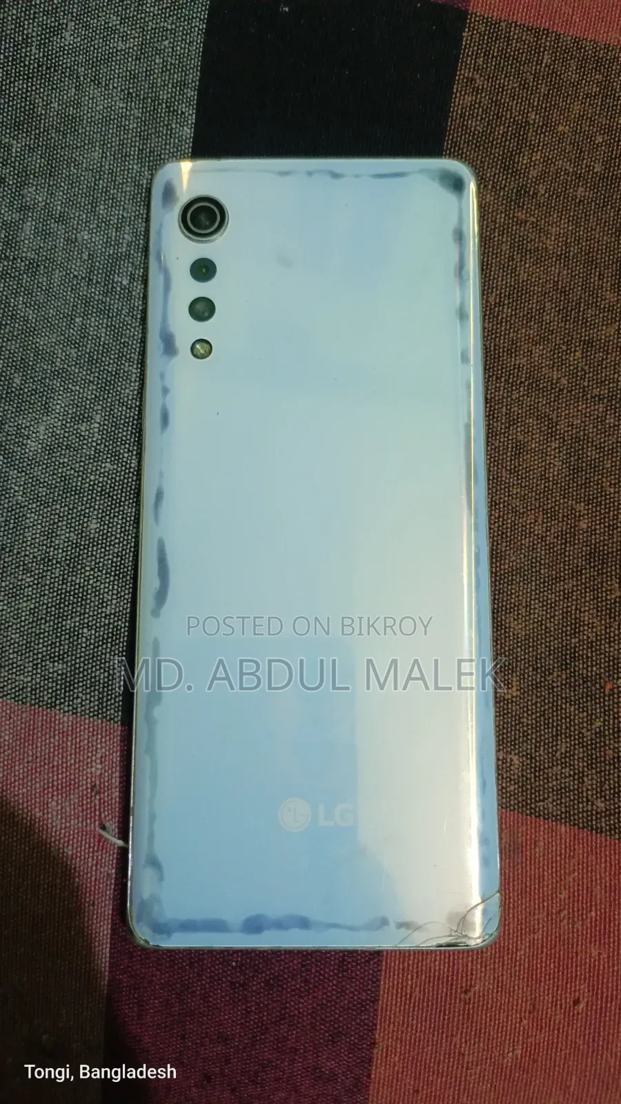 এলজি ভেলভেট ১২৮ জিবি গ্রে