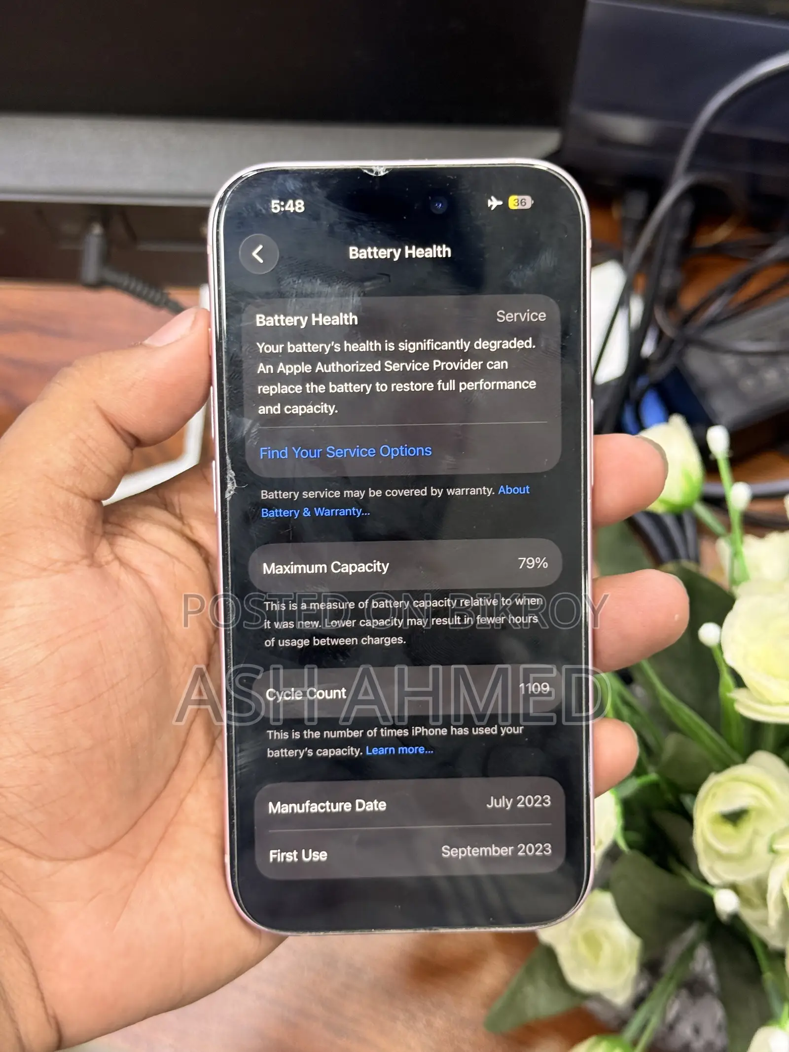 Apple iPhone 15 256 GB Pink