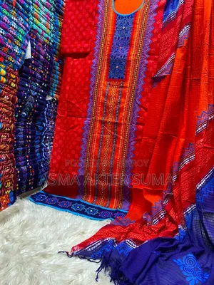 আড়ং হাতের কাজের থ্রি পিস