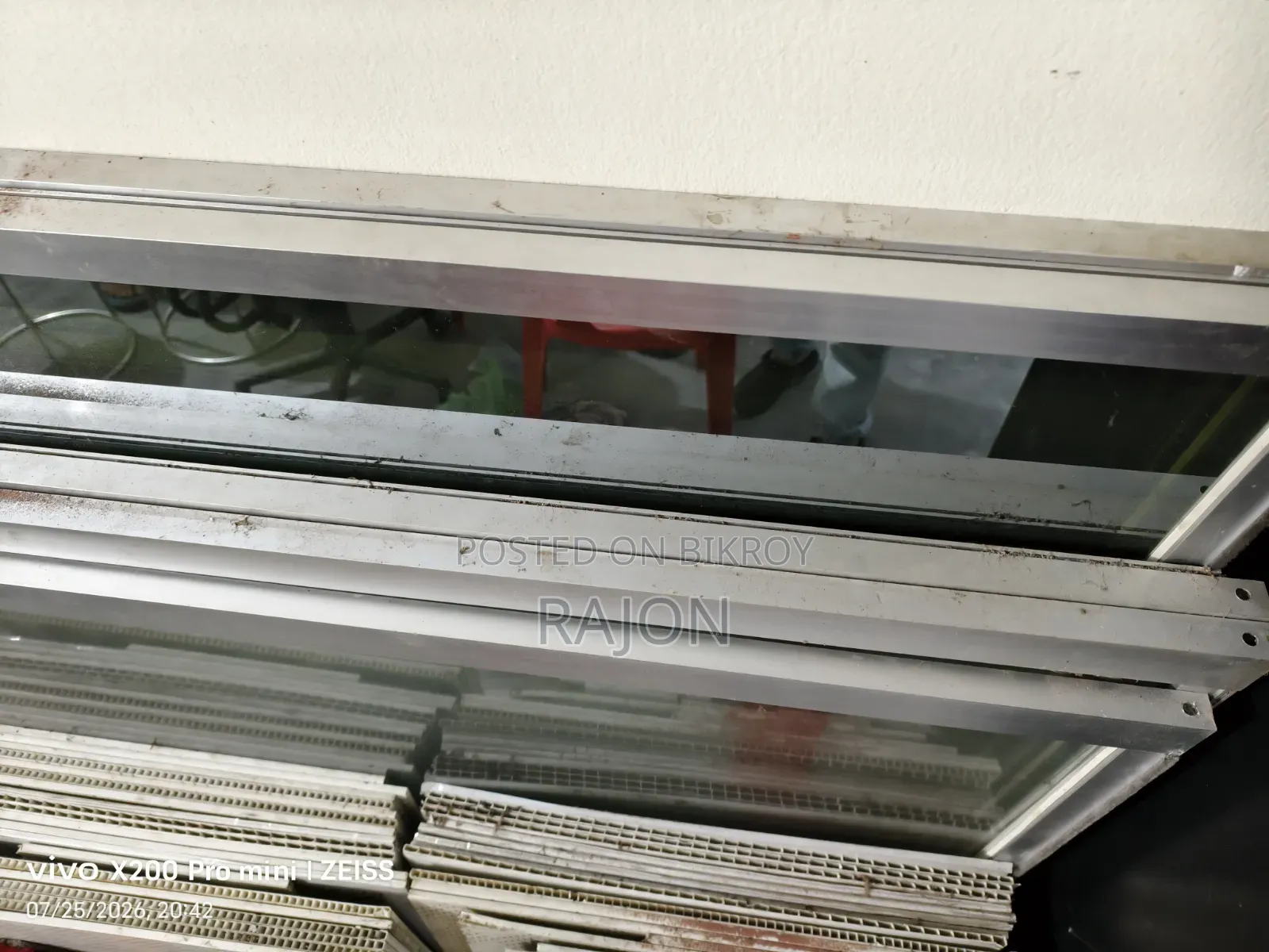 Thai Mercury Glass Door 4 Pcs