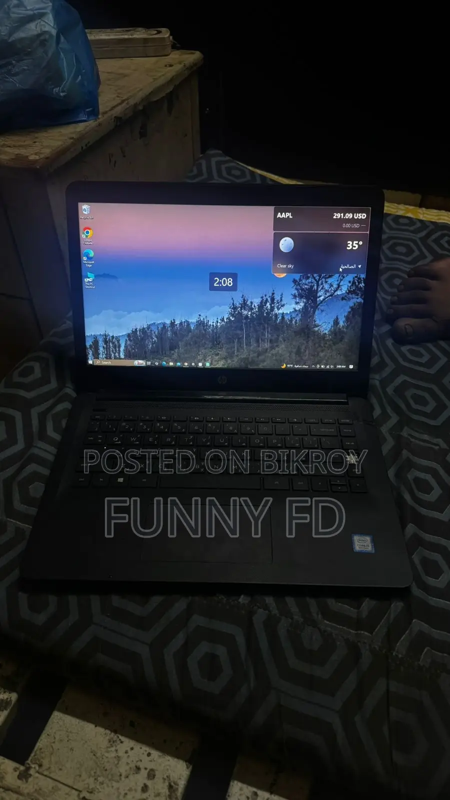 Laptop HP 14-dq1025cl 16GB Intel Core i5 eMMC 1.5T