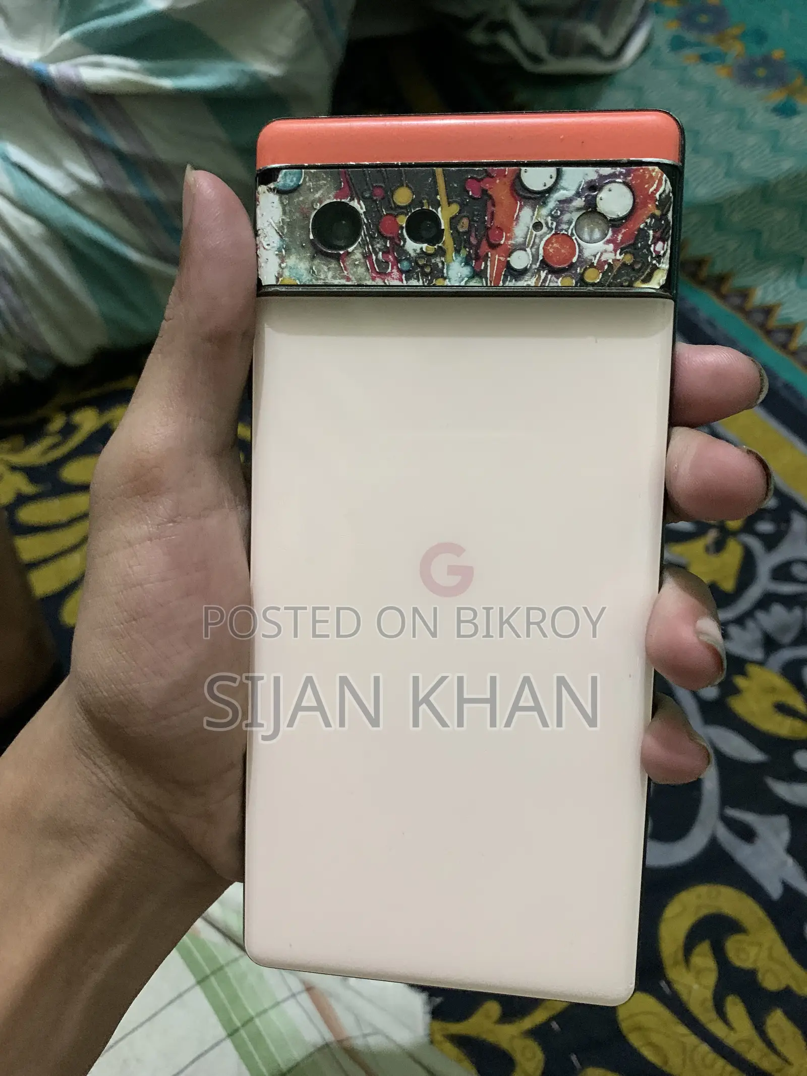 গুগল পিক্সেল ৬এ ১২৮ জিবি পিংক