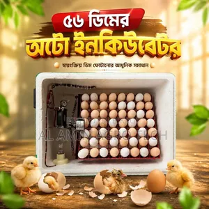 56 Eggs Automatic Incubator Machine | ৫৬ ডিমের অটো ইনকিউবেটর