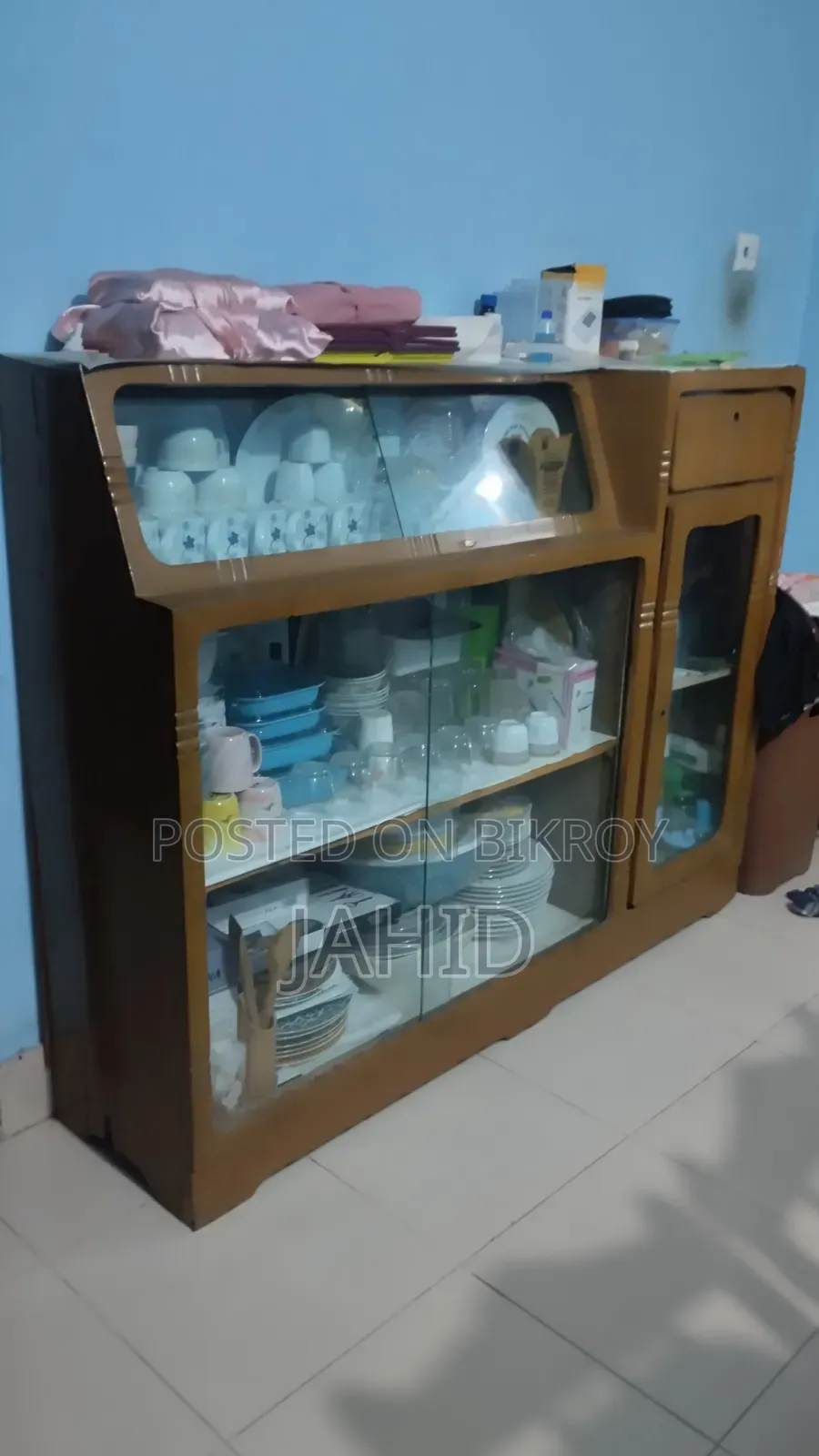 One Dressing Table and One Showcase for Sale