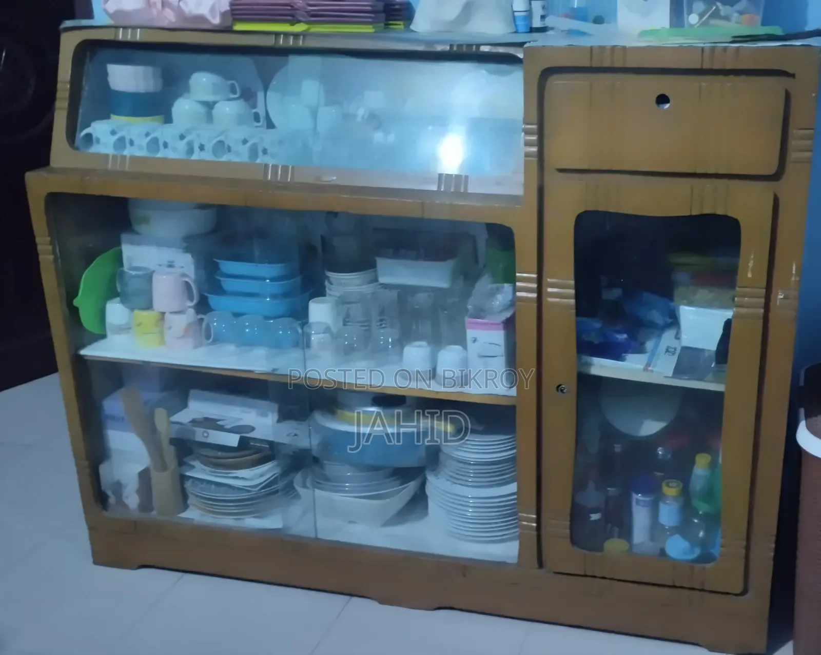 One Dressing Table and One Showcase for Sale