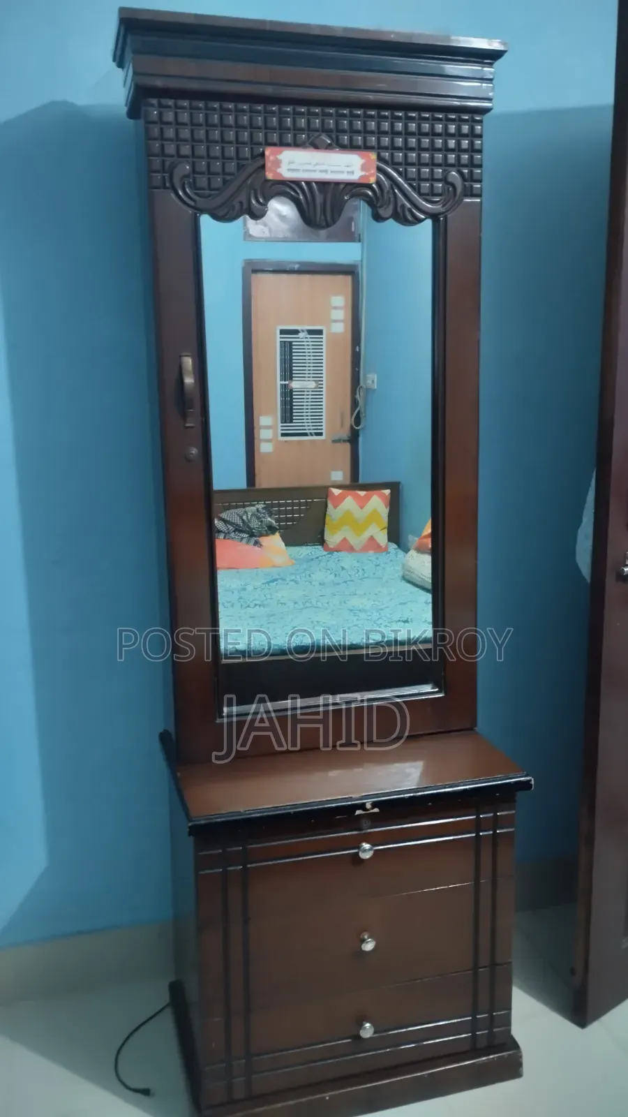 One Dressing Table and One Showcase for Sale