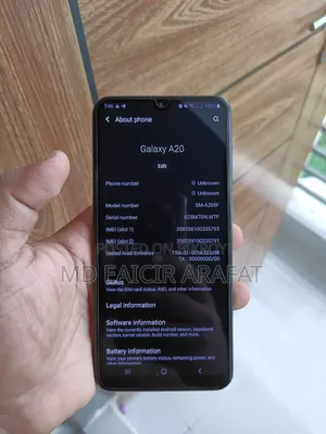 Samsung Galaxy A20 64 GB Black