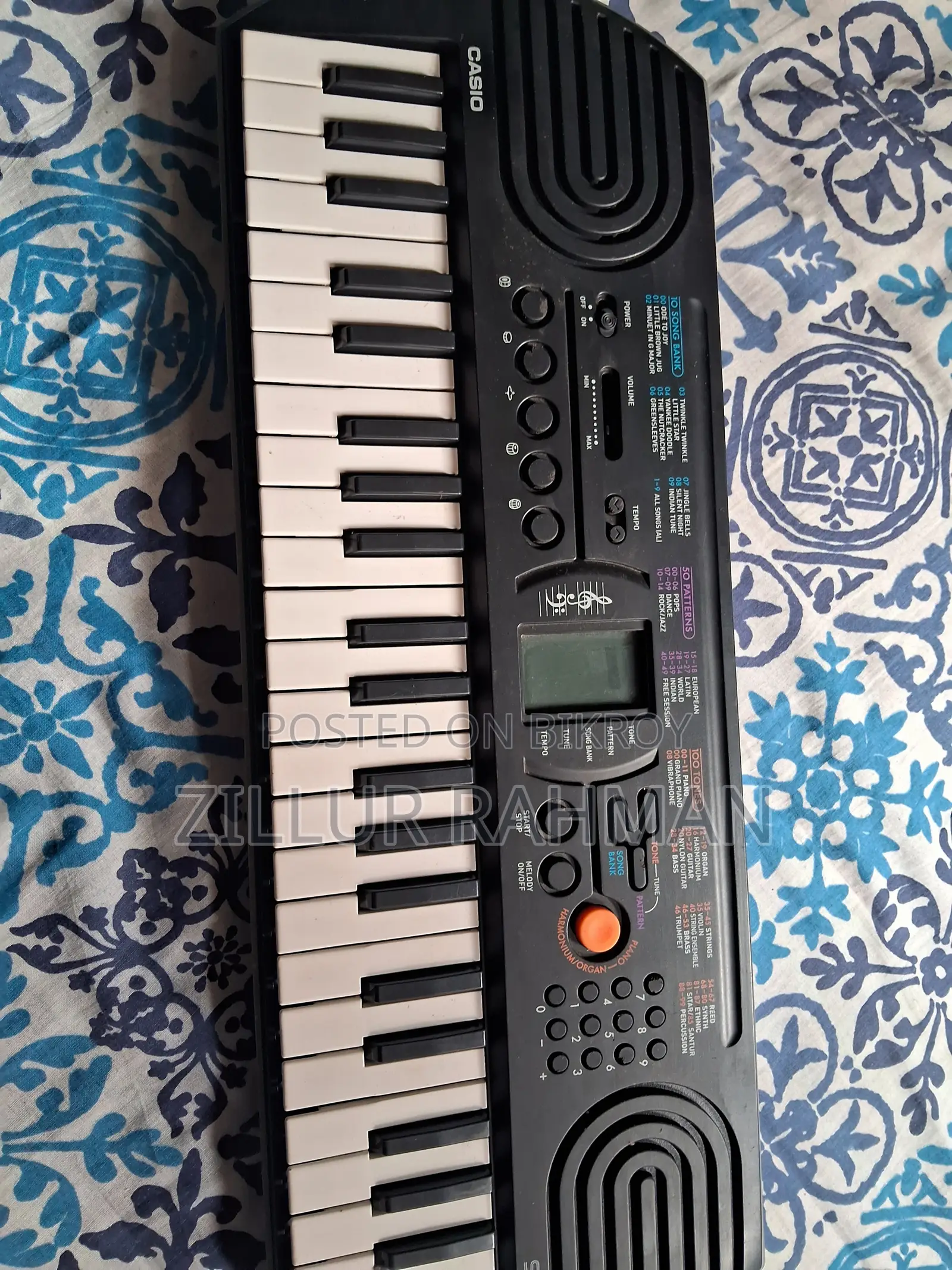 Casio SA-77 Portable Musical Keyboard Piano