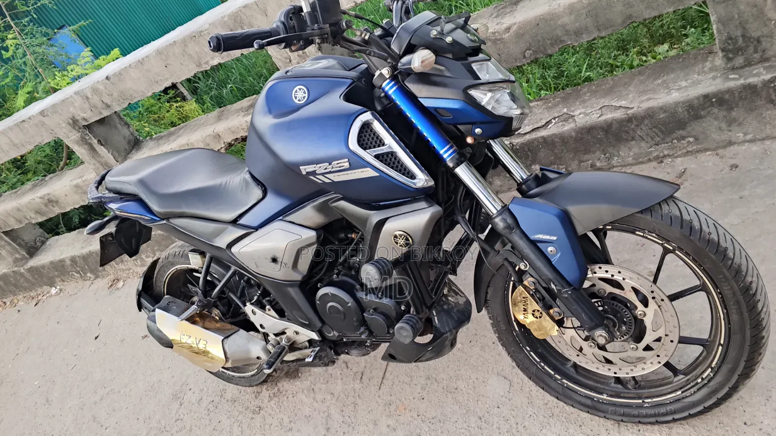 Yamaha FZS V3 2021 Blue
