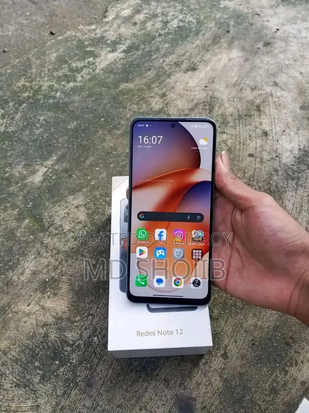 Xiaomi Redmi Note 12 128 GB Black