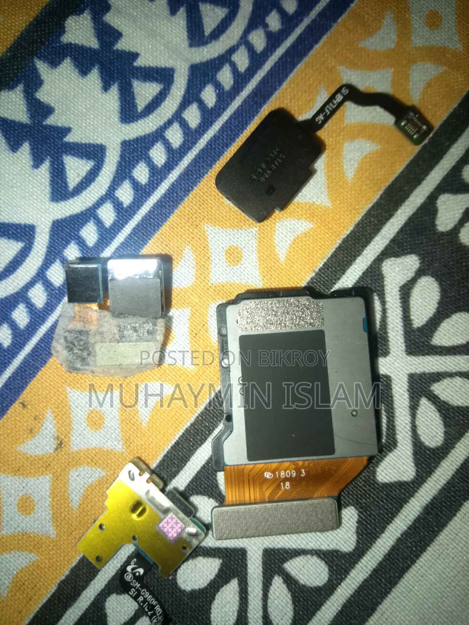 Samsung S9 Plus Front and Back Camera and Fingerprint Full Original