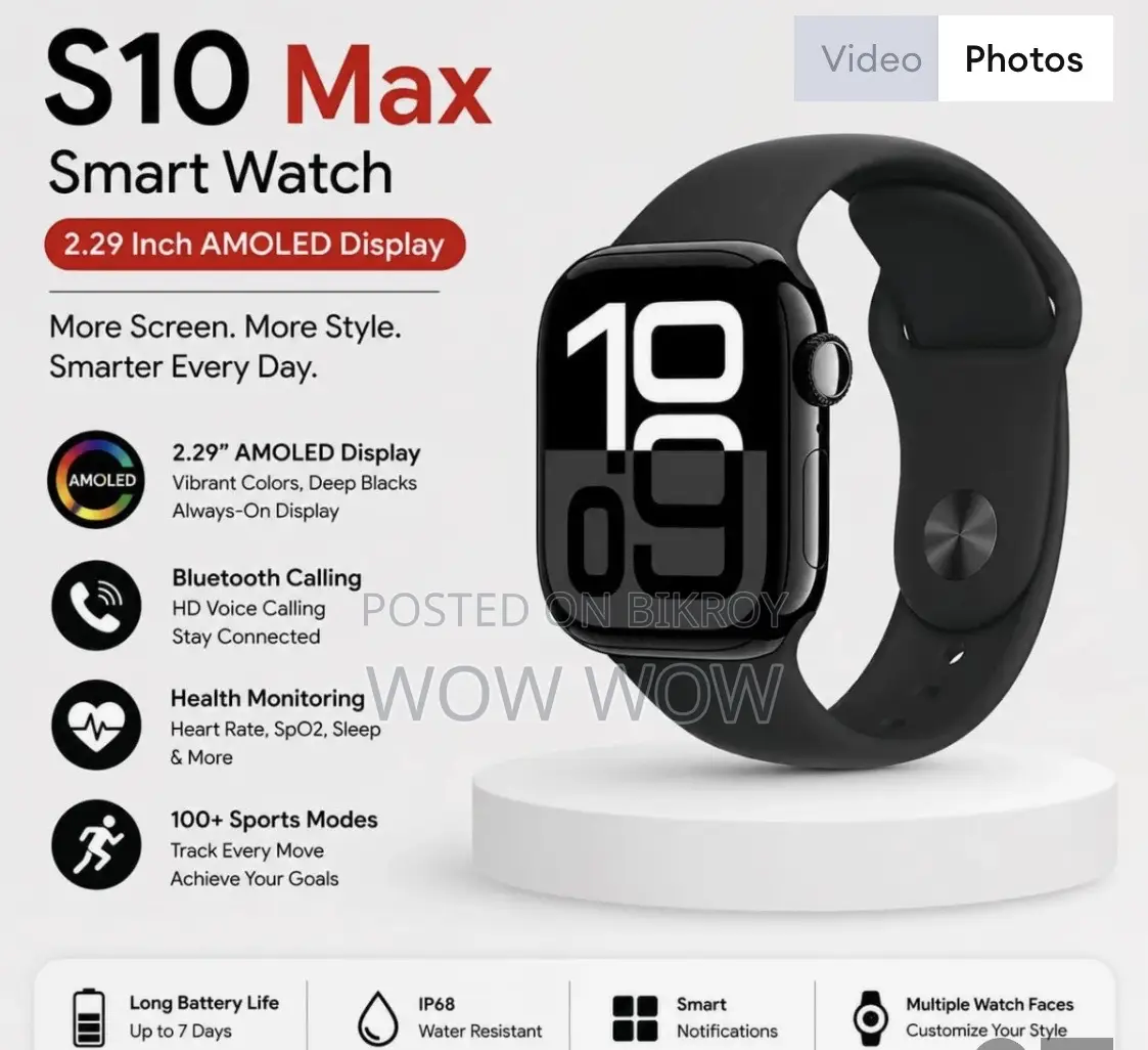 Original S10 Max Smart Watch