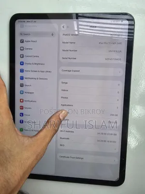 Apple iPad Pro 11 (2024) 128 GB Black