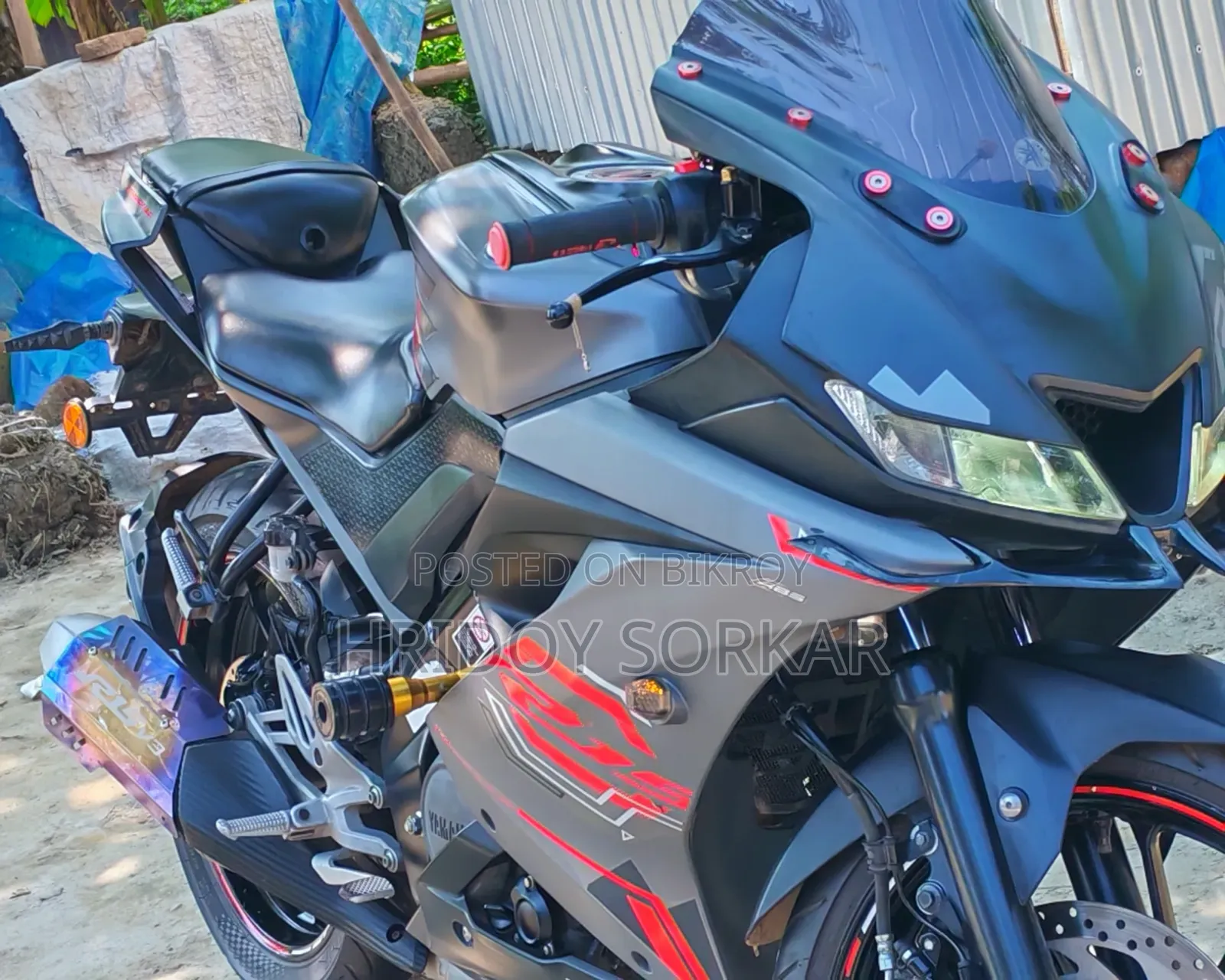 Yamaha R15 V3 2021 Gray