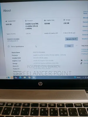 Laptop HP EliteBook 840 G3 8GB Intel Core i5 SSD 256GB