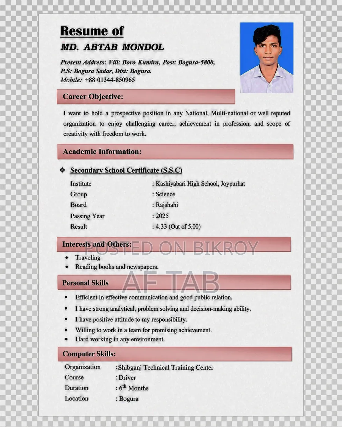 seeking a Sales Telemarketing job