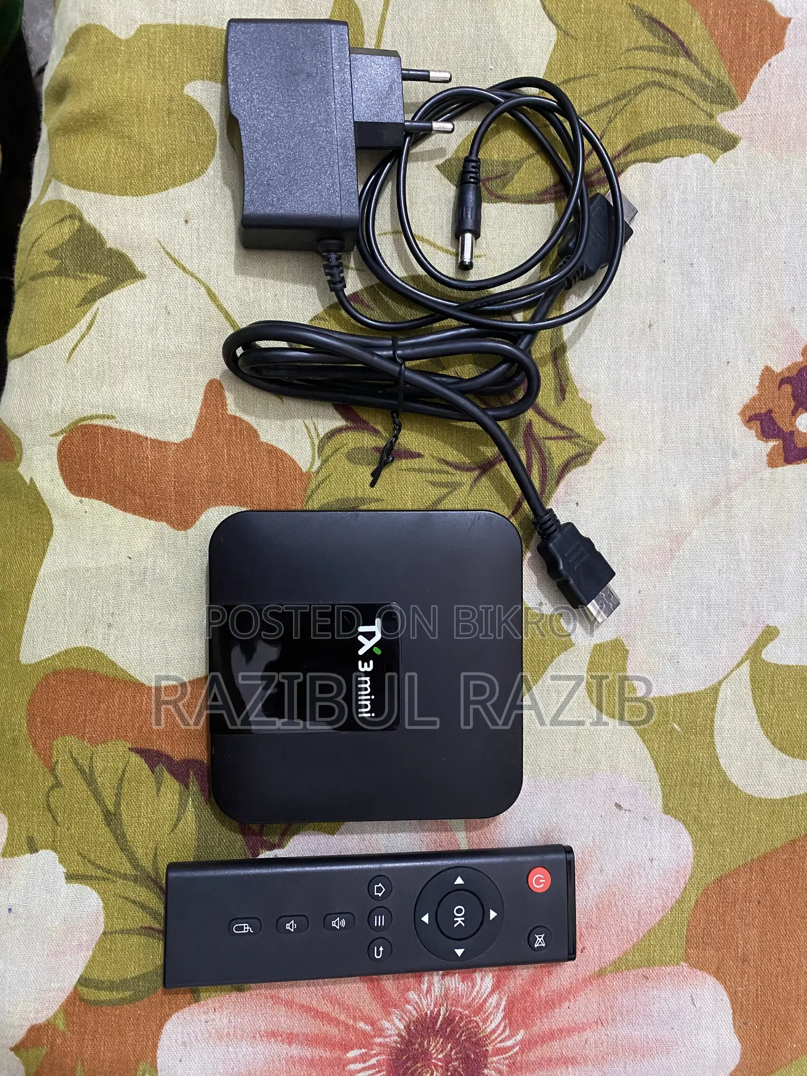 TX3 Mini Android TV Box (Full HD/4K Support) – Excellent Condition