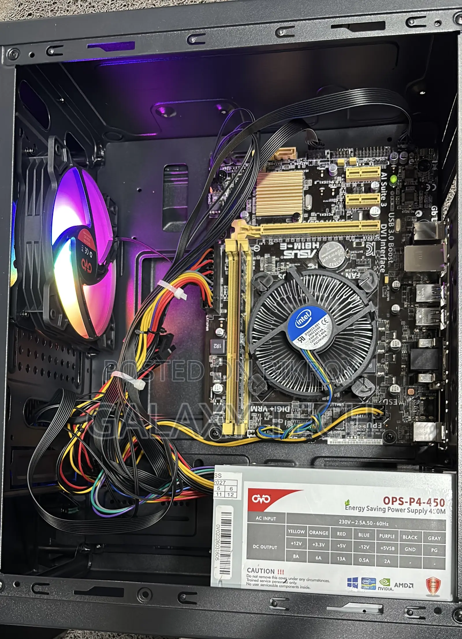 New Desktop Computer ASUS 8GB Intel Core I3 SSD 128GB