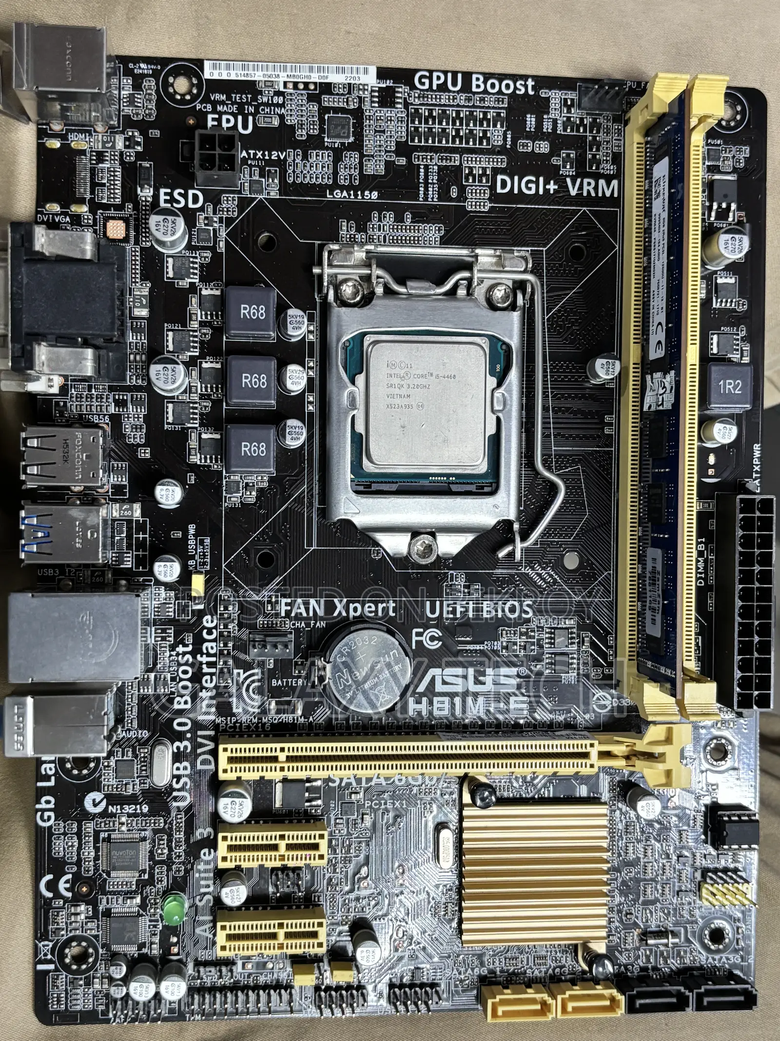 New Desktop Computer ASUS 8GB Intel Core I3 SSD 128GB