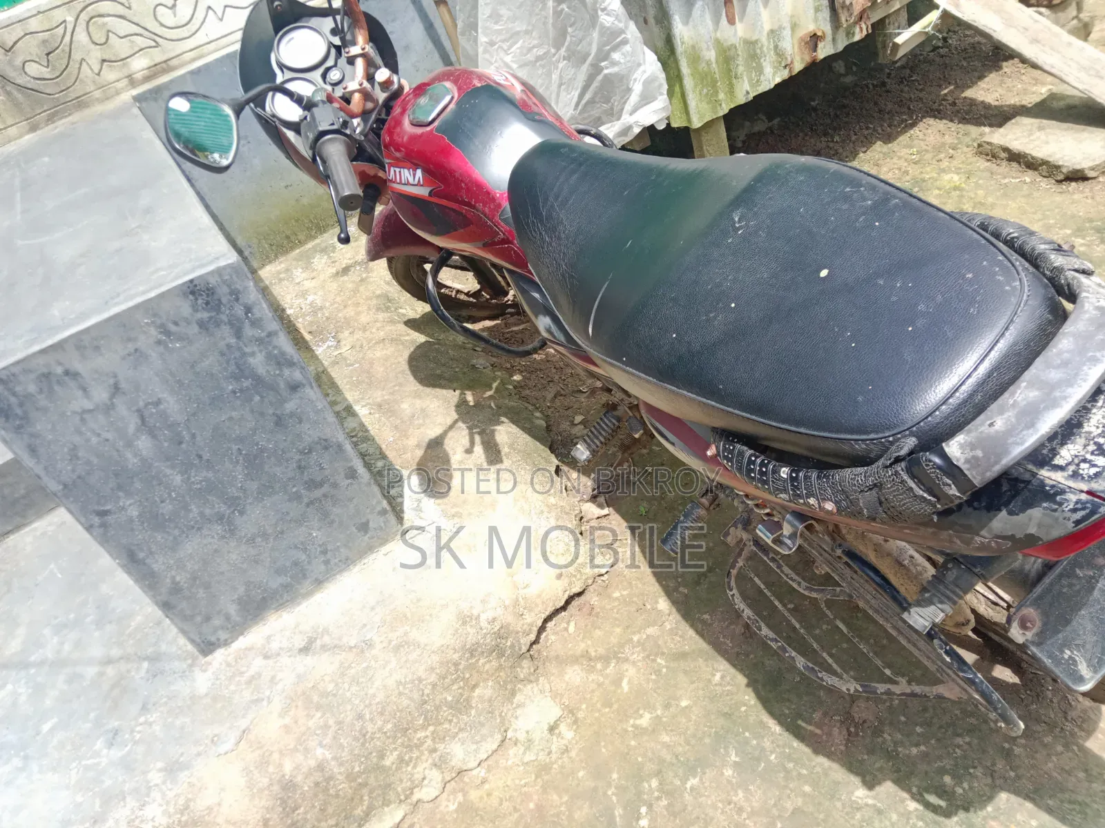 Bajaj Platina 100 2015 Gold