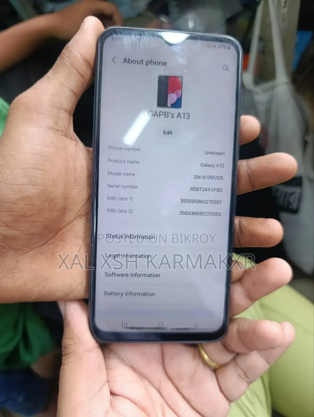 Samsung Galaxy A13 64 GB Black