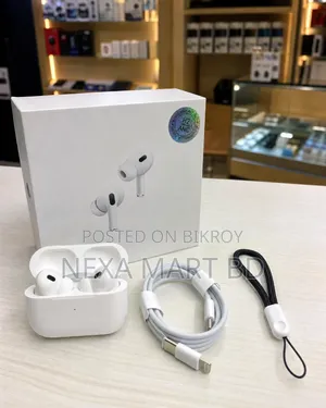 Pro 2 ANC Wireless Earbuds | Bluetooth 5.3 | HD Stereo Sound | White