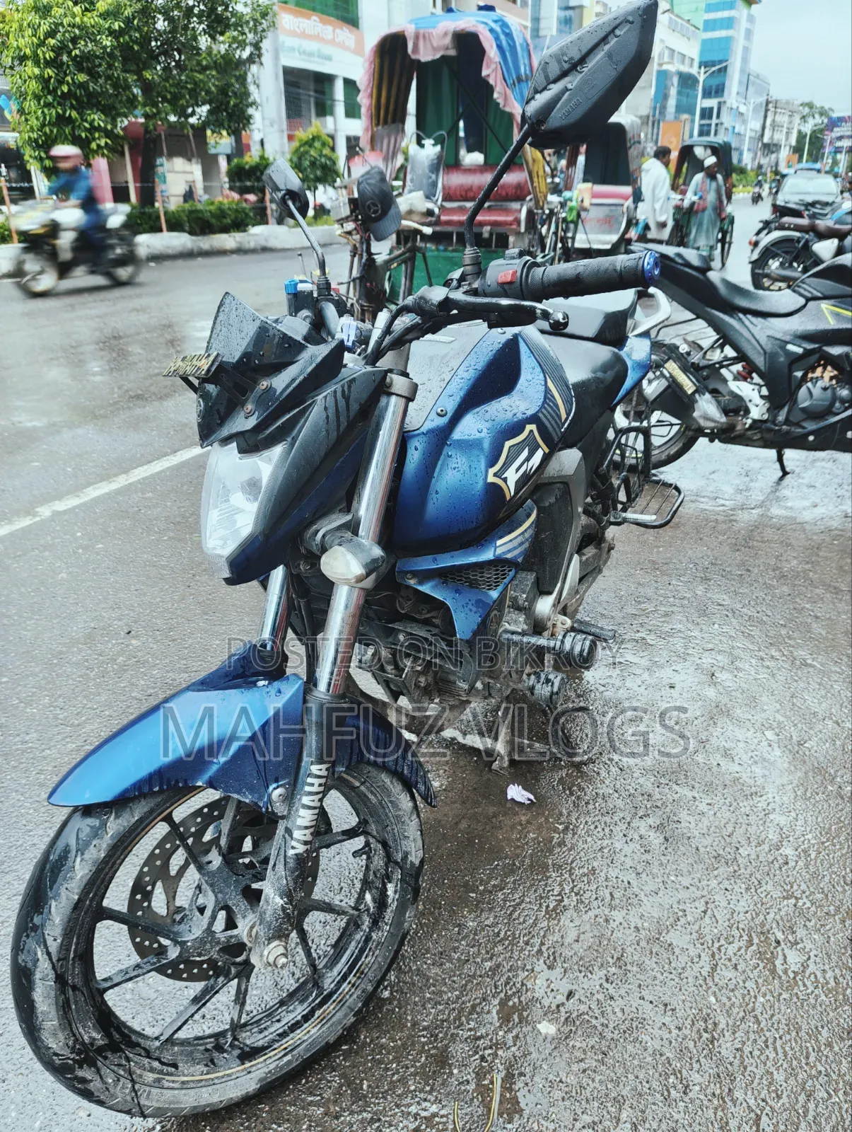 Yamaha FZ 2018 Blue