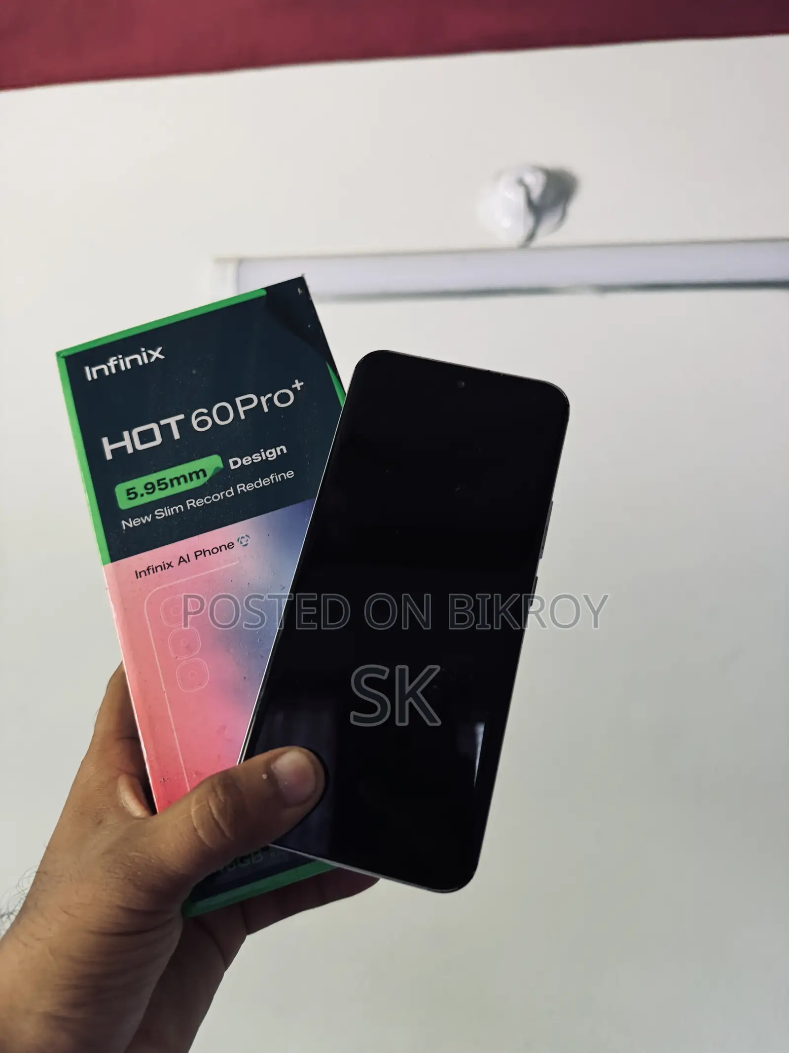 ইনফিনিক্স হট ৬০ প্রো+ ২৫৬ জিবি গ্রে
