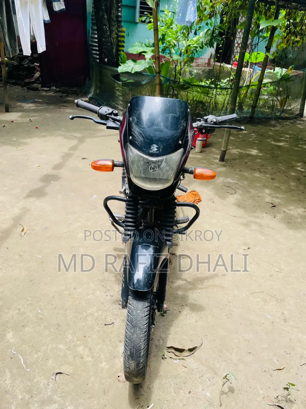 বাজাজ প্লাটিনা ১০০ ২০১৮ কালো