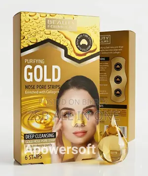 Beauty Formulas Gold Nose Pore Strips 6 PCS