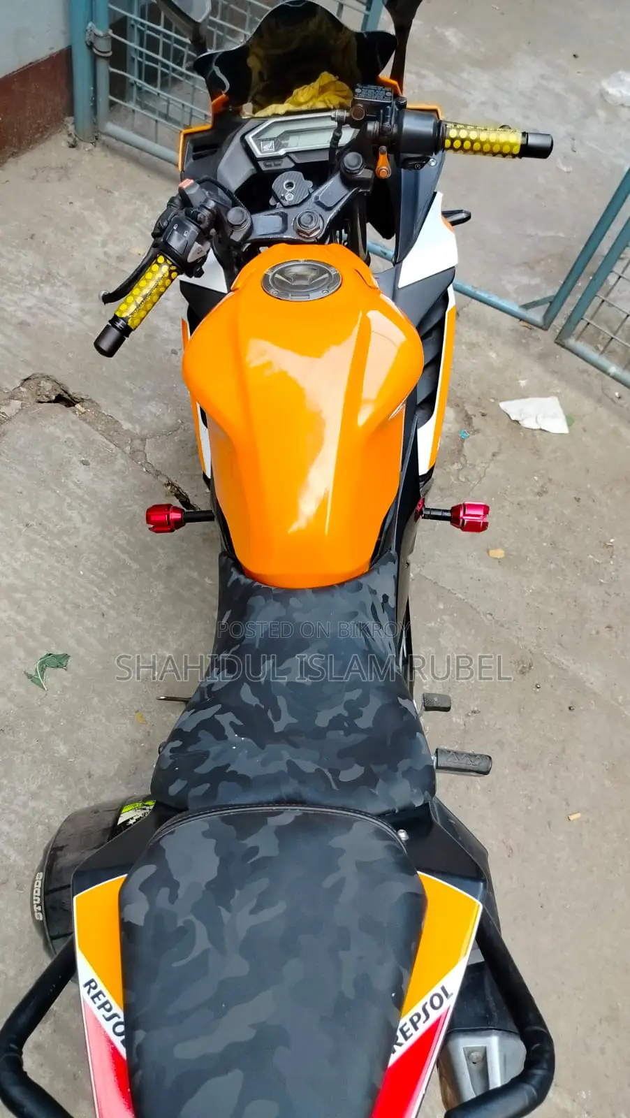 Honda CBR 2018 Orange
