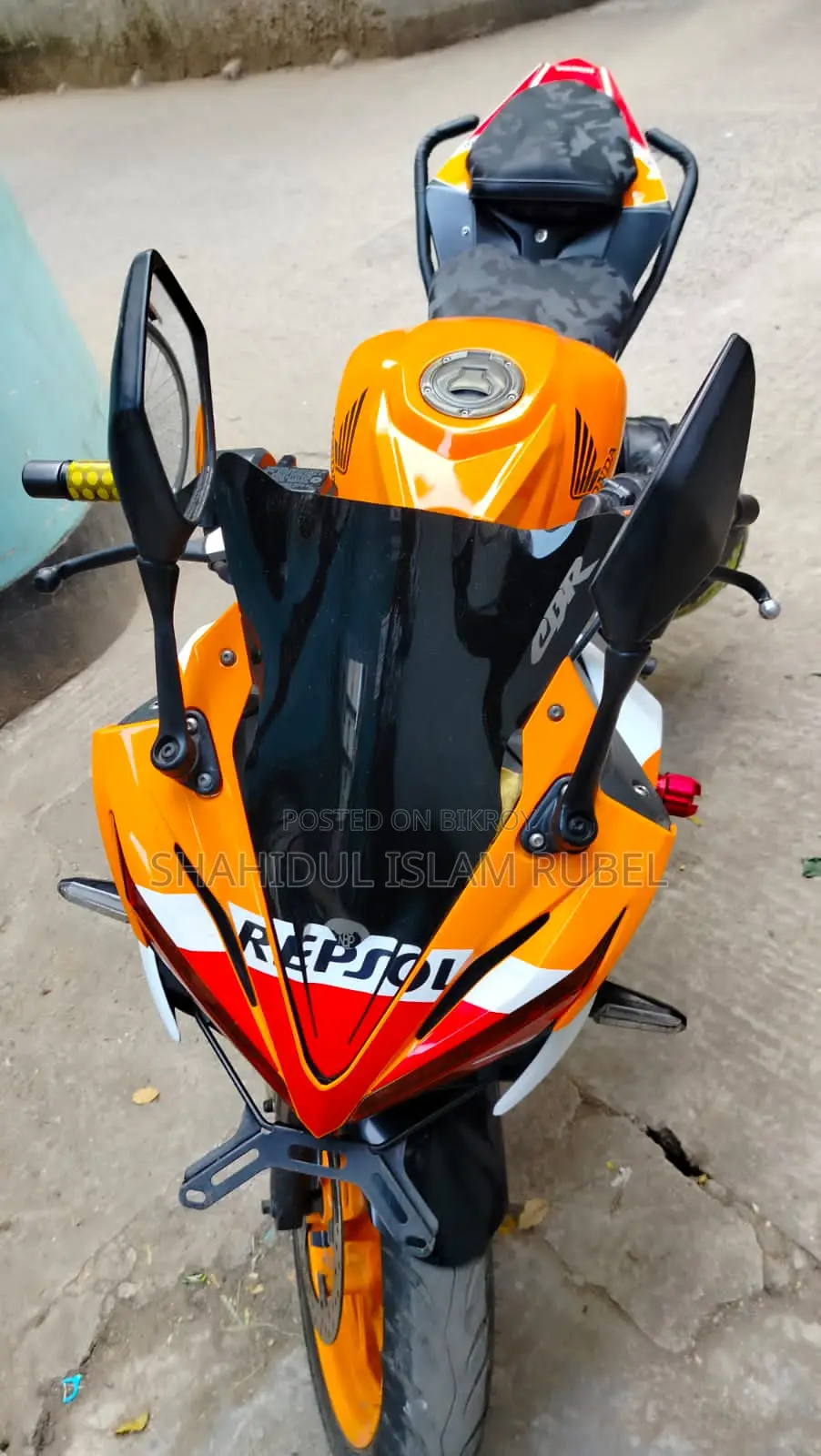 Honda CBR 2018 Orange