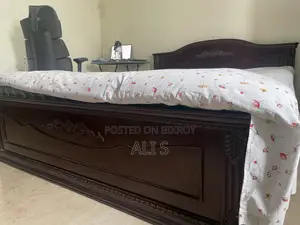 মেহগনি কাঠ খাট আখতার ফার্নিশার্স