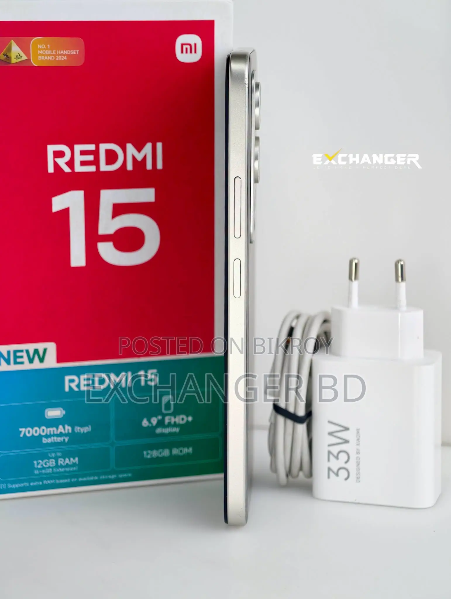Xiaomi Redmi 15 128 GB Gray