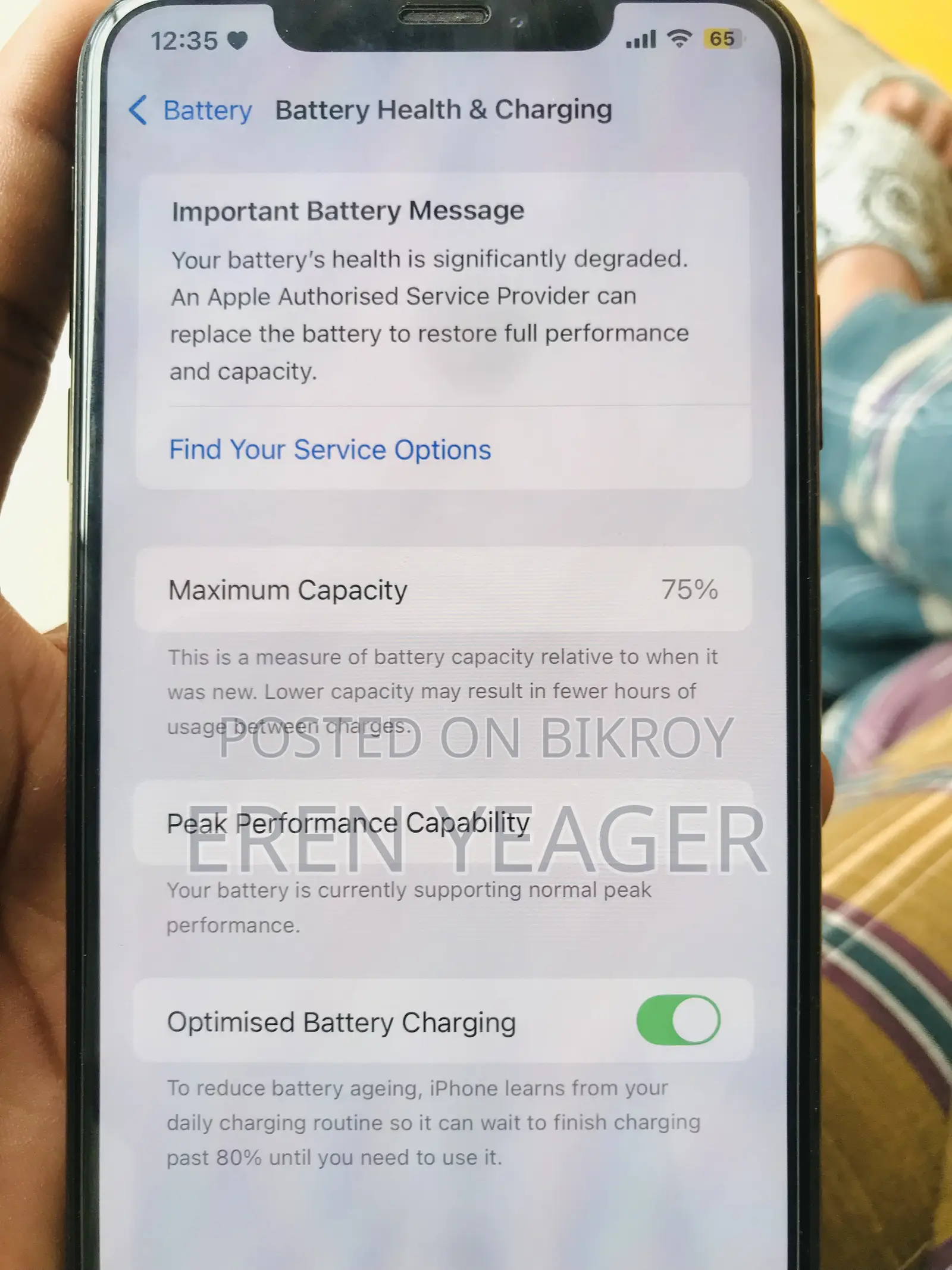 New Apple iPhone XS Max 64 GB Black