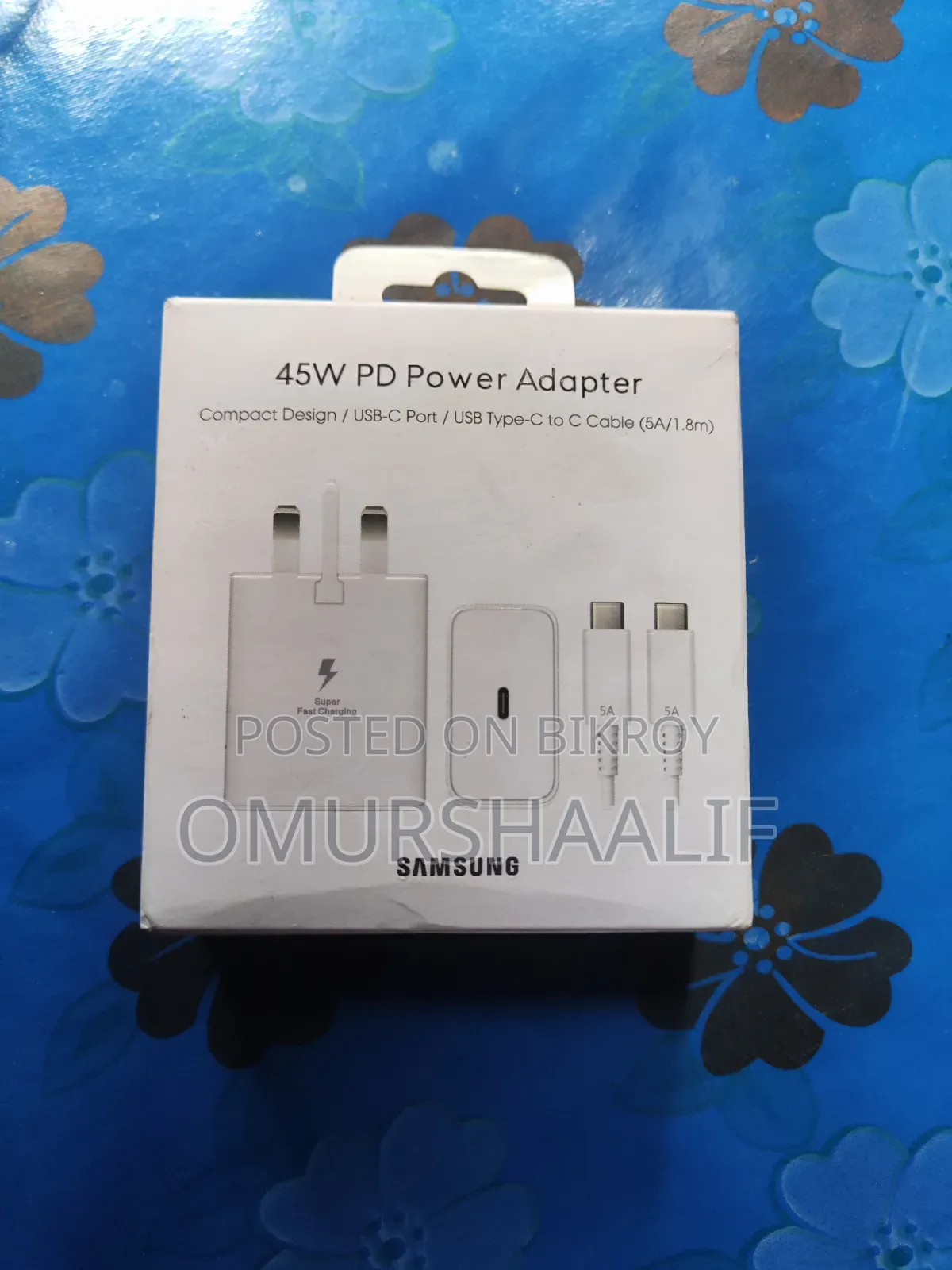 Samsung Original 45 Watt Charger